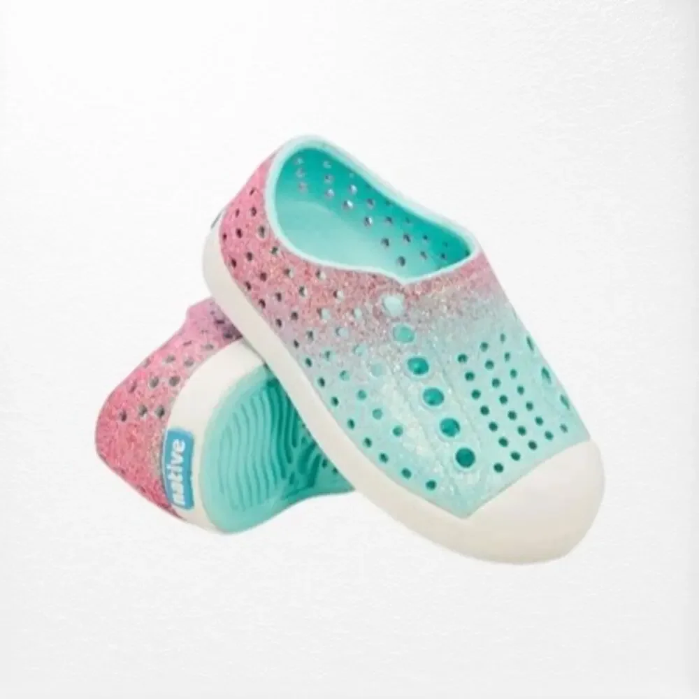 NWT Native Jefferson Bling Slip On Shoes, Size 4 Baby/Toddler